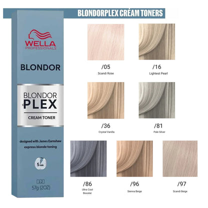 Wella BlondorPlex Cream Toner Tube 60ml