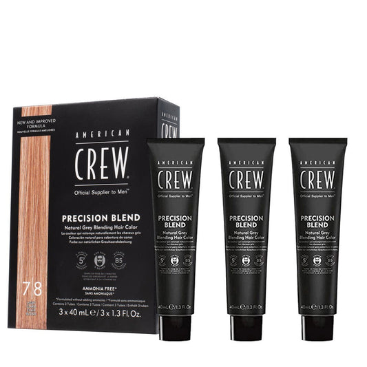 American Crew Precision Blend Colour set-7/8 Light 3x40ml