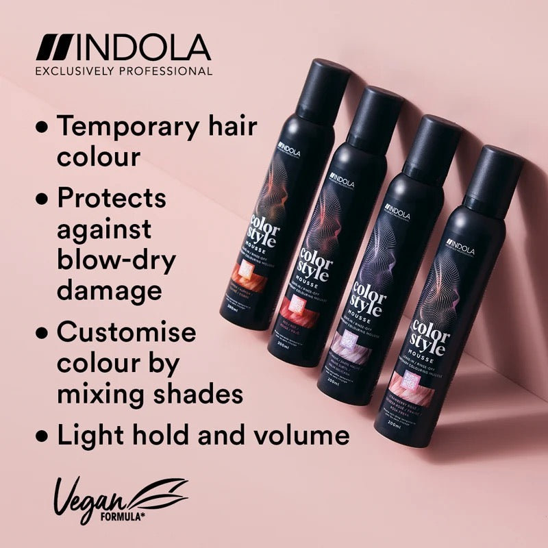 Indola Color Style  Hair Colour Mousse - 200ml